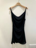 [Premium] Satin Drape Dress - Image 22