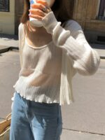 [Premium] OUNCE Ribbed Cardigan - Image 9