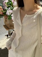 [Premium] OUNCE Ribbed Cardigan - Image 12