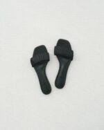 [Premium] OUNCE Lia Satin Shirring Slippers - Image 16