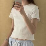 [Premium] OUNCE Wrinkle Half Tee