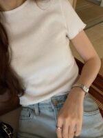[Premium] OUNCE Wrinkle Half Tee - Image 7