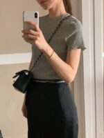 [Premium] OUNCE Wrinkle Half Tee - Image 14