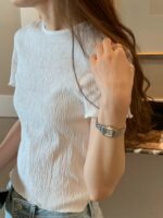 [Premium] OUNCE Wrinkle Half Tee - Image 8