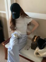 [Premium] OUNCE Wrinkle Half Tee - Image 10