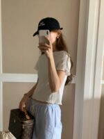 [Premium] OUNCE Wrinkle Half Tee - Image 20