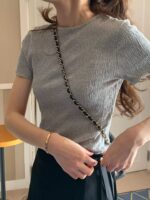 [Premium] OUNCE Wrinkle Half Tee - Image 18