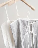 [Premium] OUNCE Lace Back Ribbon Sleeveless - Image 21