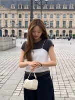 [Premium] OUNCE Lace Back Ribbon Sleeveless - Image 15