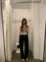 [Premium] OUNCE Lace Back Ribbon Sleeveless - Image 8