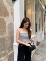 [Premium] OUNCE Lace Back Ribbon Sleeveless - Image 7