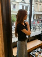 [Premium] OUNCE Elle Shirring Tee - Image 4
