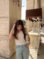 [Premium] OUNCE Elle Shirring Tee - Image 8