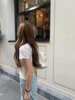 [Premium] OUNCE Elle Shirring Tee - Image 11