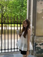 [Premium] OUNCE Pure Shirring Blouse - Image 6