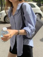 [Premium] OUNCE Terry Stripe Shirt - Image 28