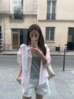 [Premium] OUNCE Terry Stripe Shirt - Image 17