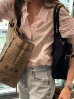 [Premium] OUNCE Terry Stripe Shirt - Image 24
