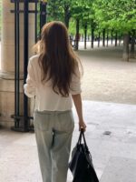 [Premium] OUNCE Mini Crop Shirt - Image 3