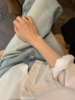 [Premium] OUNCE Mini Crop Shirt - Image 8