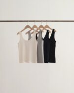 [Premium] OUNCE U Neck Sleeveless Tee - Image 20