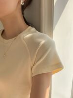 [Premium] OUNCE Ribbed Half Tee - Image 2
