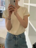 [Premium] OUNCE Ribbed Half Tee - Image 11