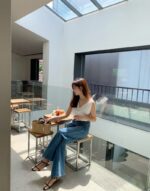 [Premium] Satin Irregular Top - Image 18