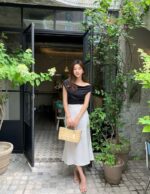 [Premium] Satin Irregular Top - Image 17