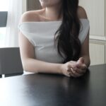 [Premium] Satin Irregular Top - Image 6