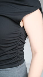 [Premium] Satin Irregular Top - Image 9