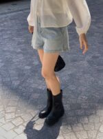[Premium] Gentle Mood Tie Blouse - Image 16