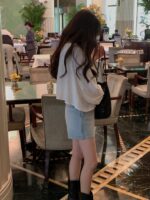 [Premium] Gentle Mood Tie Blouse - Image 12