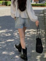 [Premium] Gentle Mood Tie Blouse - Image 22