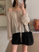 [Premium] Gentle Mood Tie Blouse - Image 27