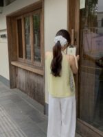 [Premium] Halter Linen Blouse - Image 20