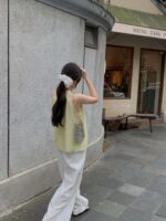 [Premium] Halter Linen Blouse - Image 17