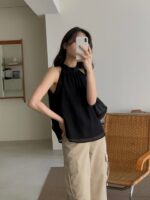[Premium] Halter Linen Blouse - Image 25