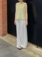 [Premium] Halter Linen Blouse - Image 12