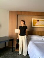 [Premium] Cloudline Off-Shoulder Knit Top - Image 14