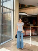 [Premium] Cloudline Off-Shoulder Knit Top - Image 23