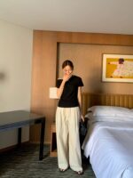[Premium] Cloudline Off-Shoulder Knit Top - Image 16