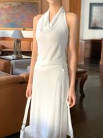 [Premium] French Halter Drape Vest - Image 17
