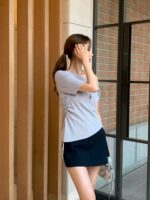 [Premium] One Shoulder Irregular Top - Image 18