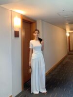 [Premium] One Shoulder Irregular Top - Image 4
