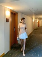 [Premium] One Shoulder Irregular Top - Image 13