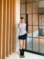 [Premium] One Shoulder Irregular Top - Image 20