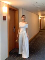 [Premium] One Shoulder Irregular Top - Image 7