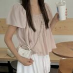 [Premium] Angel Smoked Blouse