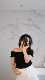 Classy Offshoulder Top - Image 7